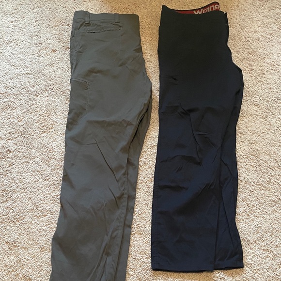 Men's Black and Olive Pants Set - Picture 1 of 1